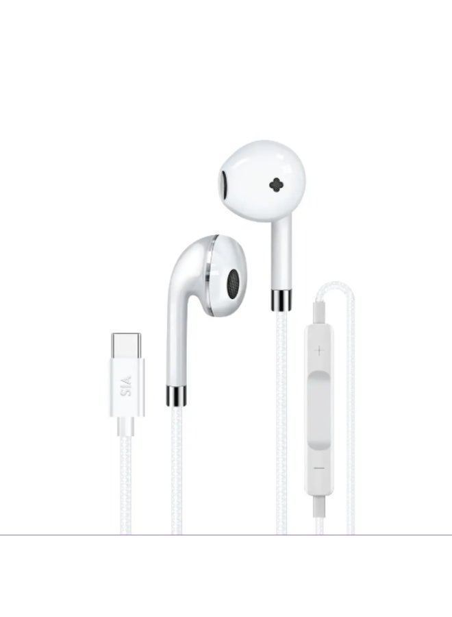 (BK-SL-BRD-C-PHONE-WT) سماعات أذن Sound Link Type-C